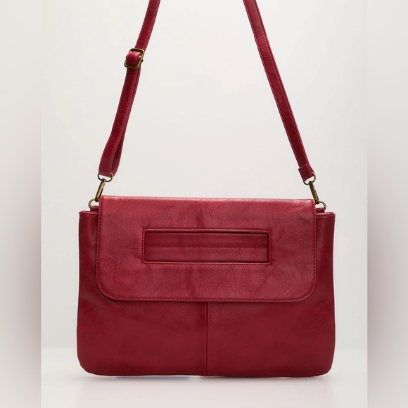 Oversized Red Clutch Bag - Picture 8 of 9